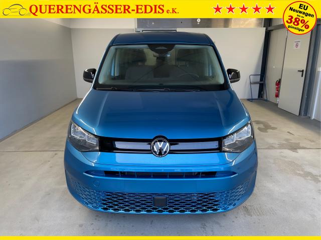 Volkswagen / Caddy / Blau / / / 1.5 TSI GV5+AHK+Climatronic+App-Connect+Winterpaket+ACC+SideAssist