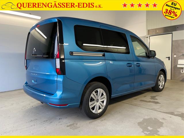 Volkswagen / Caddy / Blau / / / 1.5 TSI GV5+AHK+Climatronic+App-Connect+Winterpaket+ACC+SideAssist
