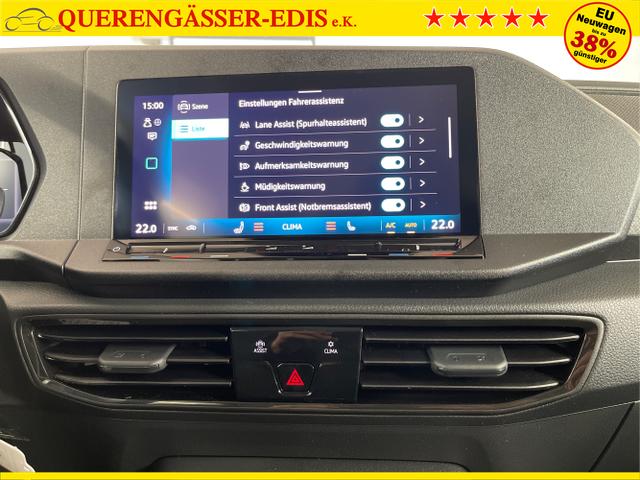 Volkswagen / Caddy / Blau / / / 1.5 TSI GV5+AHK+Climatronic+App-Connect+Winterpaket+ACC+SideAssist