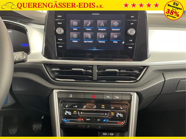 Volkswagen / T-Roc / Schwarz / / / 150PS AHK+Keyless+Kamera+ACC+Sitzheiz+Climatronic+Alu17