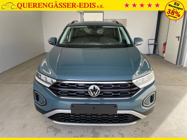 Volkswagen / T-Roc / Blau / / / 150PS AHK+Keyless+Kamera+ACC+Sitzheiz+Climatronic+Alu17
