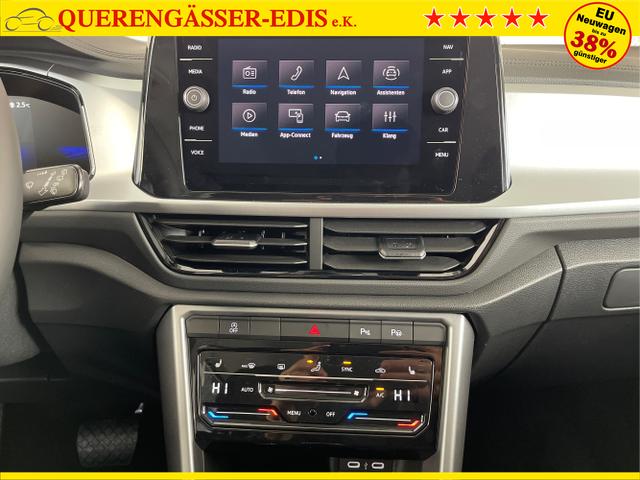 Volkswagen / T-Roc / Blau / / / 150PS AHK+Keyless+Kamera+ACC+Sitzheiz+Climatronic+Alu17