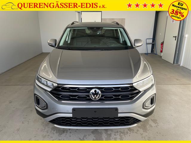 Volkswagen / T-Roc / Silber / / / 150PS AHK+Keyless+Kamera+ACC+Sitzheiz+Climatronic+Alu17