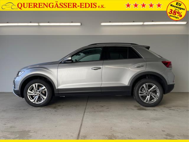 Volkswagen / T-Roc / Silber / / / 150PS AHK+Keyless+Kamera+ACC+Sitzheiz+Climatronic+Alu17
