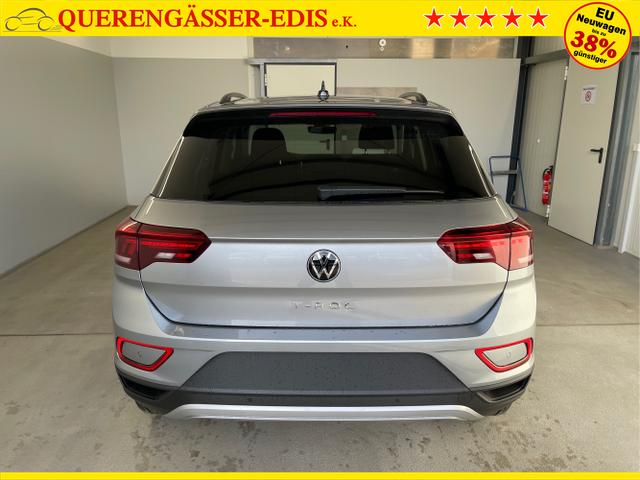 Volkswagen / T-Roc / Silber / / / 150PS AHK+Keyless+Kamera+ACC+Sitzheiz+Climatronic+Alu17
