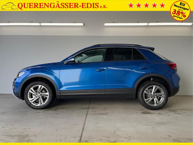 Volkswagen / T-Roc / Blau / / / 150PS AHK+Keyless+Kamera+ACC+Sitzheiz+Climatronic+Alu17