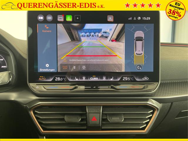 Cupra / Leon Sportstourer / Blau / / / 150PS TDI DSG AHK+Kamera+el. Heckklappe