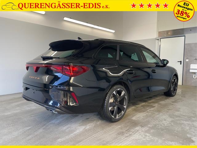 Cupra / Leon Sportstourer / Schwarz / / / 150PS TDI DSG AHK+Kamera+el. Heckklappe