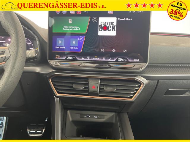 Cupra / Leon Sportstourer / Schwarz / / / 150PS TDI DSG AHK+Kamera+el. Heckklappe