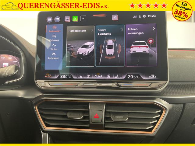 Cupra / Leon Sportstourer / Schwarz / / / 150PS TDI DSG AHK+Kamera+el. Heckklappe