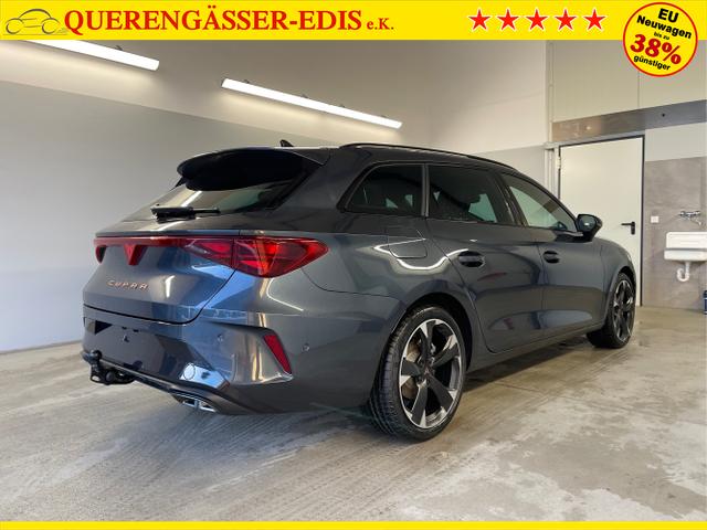 Cupra / Leon Sportstourer / Grau / / / 150PS TDI DSG AHK+Matrix+Navi+Kessy+Alarm+Kamera+Winterpaket