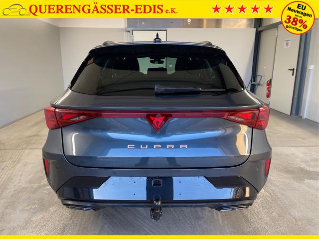 Cupra / Leon Sportstourer / Grau / / / 150PS TDI DSG AHK+Matrix+Navi+Kessy+Alarm+Kamera+Winterpaket