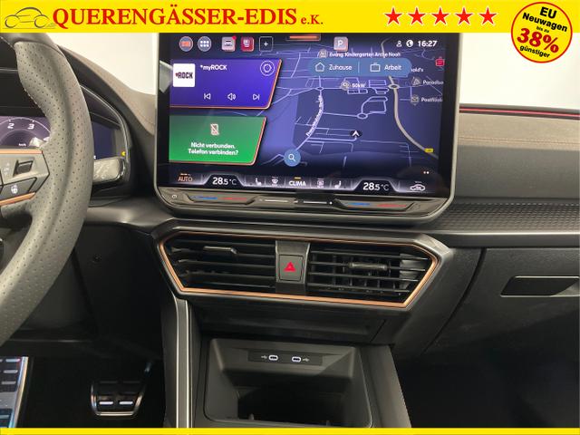 Cupra / Leon Sportstourer / Grau / / / 150PS TDI DSG AHK+Matrix+Navi+Kessy+Alarm+Kamera+Winterpaket