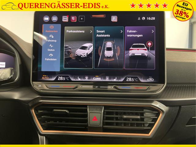 Cupra / Leon Sportstourer / Grau / / / 150PS TDI DSG AHK+Matrix+Navi+Kessy+Alarm+Kamera+Winterpaket