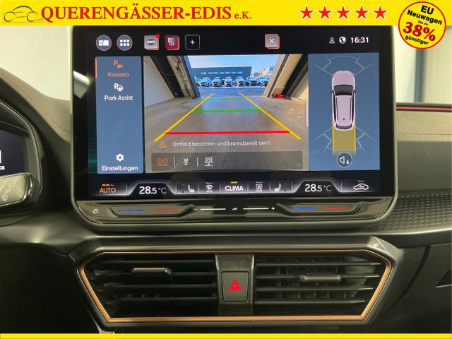 Cupra / Leon Sportstourer / Grau / / / 150PS TDI DSG AHK+Matrix+Navi+Kessy+Alarm+Kamera+Winterpaket