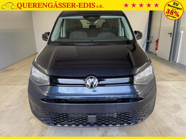 Volkswagen / Caddy / Blau / / / 115PS DSG AHK+7 Sitze+Kamera+App-Connect+Winterpaket+ACC+SideAssist