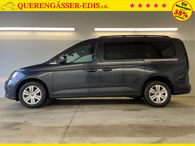 Volkswagen / Caddy / Blau / / / 115PS DSG AHK+7 Sitze+Kamera+App-Connect+Winterpaket+ACC+SideAssist