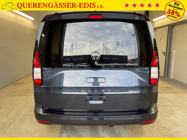 Volkswagen / Caddy / Blau / / / 115PS DSG AHK+7 Sitze+Kamera+App-Connect+Winterpaket+ACC+SideAssist