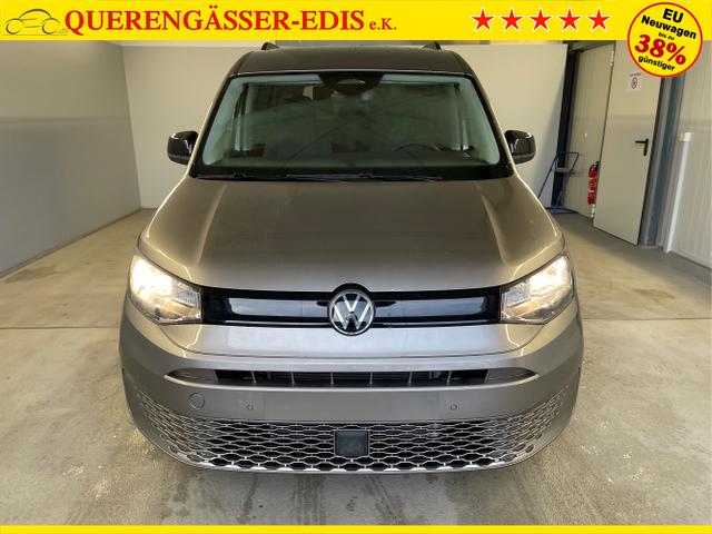 Volkswagen / Caddy / Beige / / / 115PS DSG AHK+7 Sitze+Kamera+App-Connect+Winterpaket+ACC+SideAssist