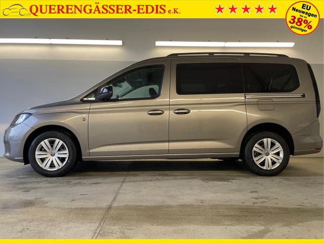 Volkswagen / Caddy / Beige / / / 115PS DSG AHK+7 Sitze+Kamera+App-Connect+Winterpaket+ACC+SideAssist