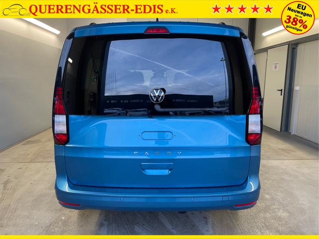 Volkswagen / Caddy / Blau / / / 115PS DSG AHK+7 Sitze+Kamera+App-Connect+Winterpaket+ACC+SideAssist