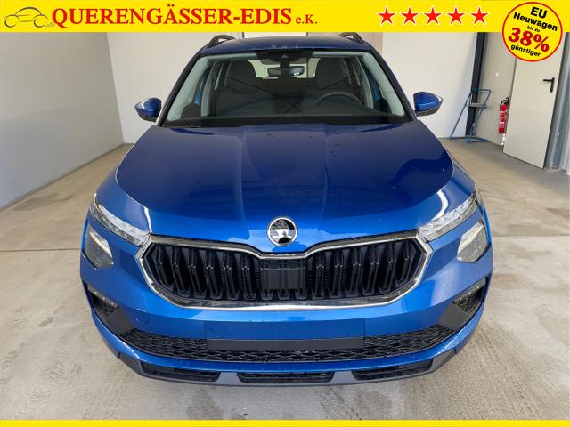 Skoda / KAMIQ / Blau / / / 115PS DSG AHK+16 Zoll Alu+Sitzheizung+App-Connect+GVL