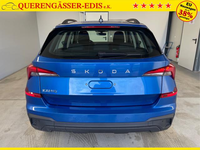 Skoda / KAMIQ / Blau / / / 115PS DSG AHK+16 Zoll Alu+Sitzheizung+App-Connect+GVL
