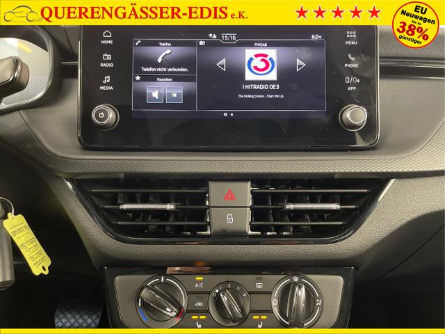 Skoda / KAMIQ / Blau / / / 115PS DSG AHK+16 Zoll Alu+Sitzheizung+App-Connect+GVL