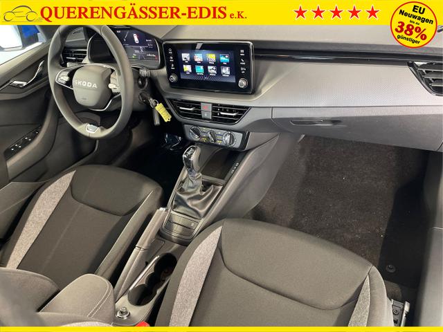 Skoda / KAMIQ / Blau / / / 115PS DSG AHK+16 Zoll Alu+Sitzheizung+App-Connect+GVL