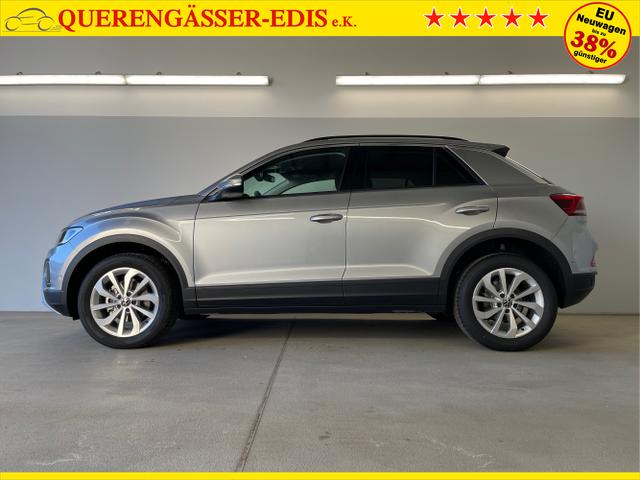 Volkswagen / T-Roc / Silber / / / 150PS AHK+Keyless+Kamera+ACC+Sitzheiz+Climatronic+Alu17