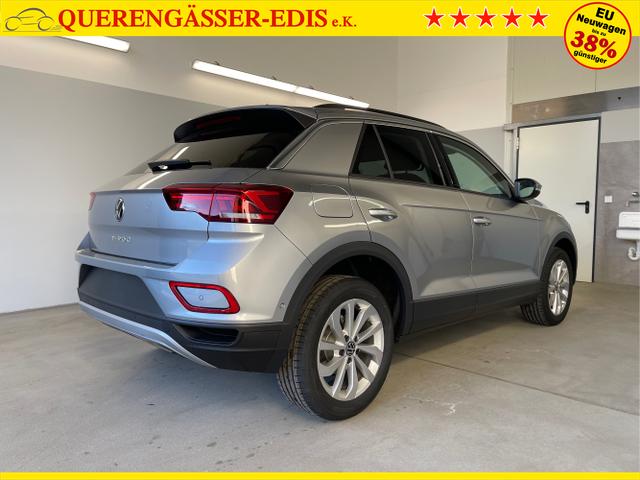 Volkswagen / T-Roc / Silber / / / 150PS AHK+Keyless+Kamera+ACC+Sitzheiz+Climatronic+Alu17