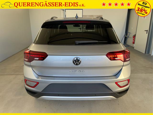 Volkswagen / T-Roc / Silber / / / 150PS AHK+Keyless+Kamera+ACC+Sitzheiz+Climatronic+Alu17