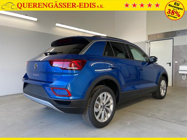 Volkswagen / T-Roc / Blau / / / 150PS AHK+Keyless+Kamera+ACC+Sitzheiz+Climatronic+Alu17