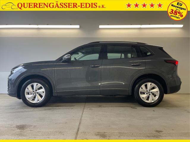 Volkswagen / Tiguan / Grau / / / 130PS eTSI DSG AHK+Kamera+Sitzheizung+App-Connect+PDC vo+hi