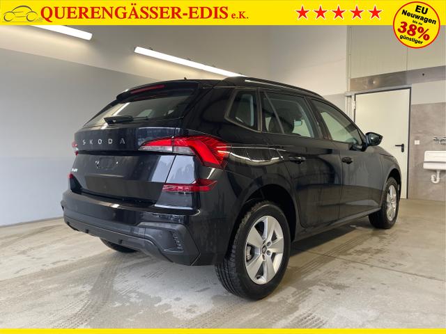 Skoda / KAMIQ / Schwarz / / / 115PS DSG AHK+16 Zoll Alu+Sitzheizung+App-Connect+GVL