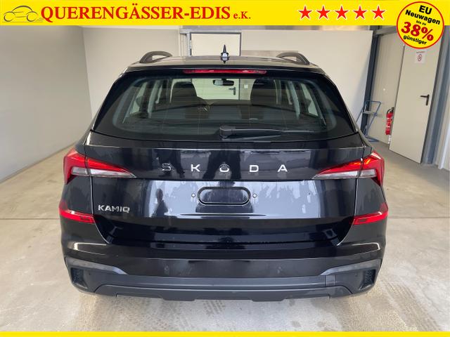 Skoda / KAMIQ / Schwarz / / / 115PS DSG AHK+16 Zoll Alu+Sitzheizung+App-Connect+GVL