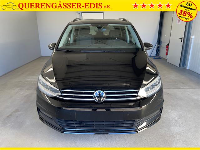 Volkswagen / Touran / Schwarz / / / 1.5 TSI DSG 7Sitz+AHK+IQ.Light+Kamera+Navi+eHeck+Keyless+Sitzheiz