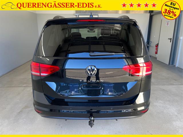 Volkswagen / Touran / Schwarz / / / 1.5 TSI DSG 7Sitz+AHK+IQ.Light+Kamera+Navi+eHeck+Keyless+Sitzheiz