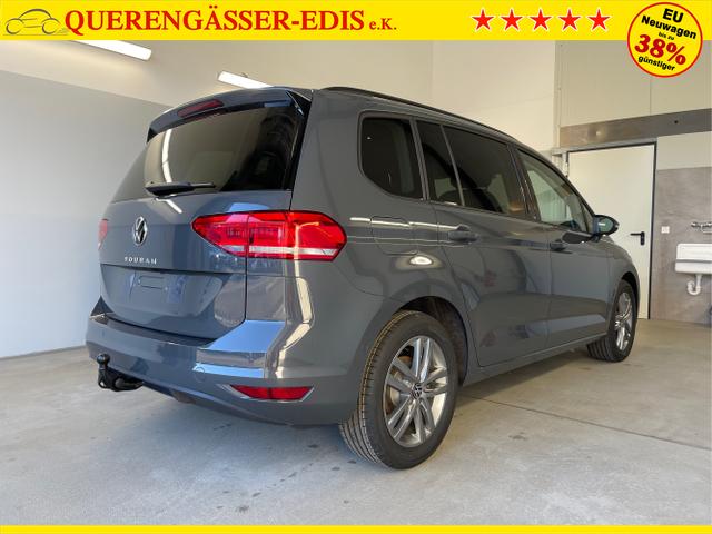 Volkswagen / Touran / Grau / / / 1.5 TSI DSG 7Sitz+AHK+IQ.Light+Kamera+Navi+eHeck+Keyless+Sitzheiz