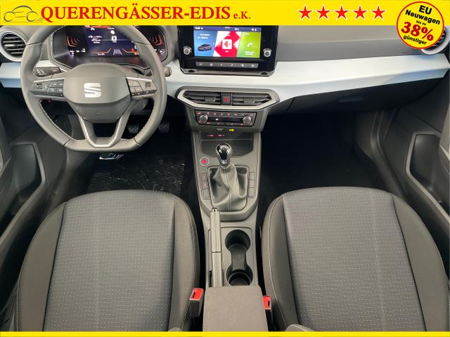 Seat / Ibiza / Blau / / / 80PS Kessy+Kamera+Climatronic+PDC+Sitzheizung+App-Connect