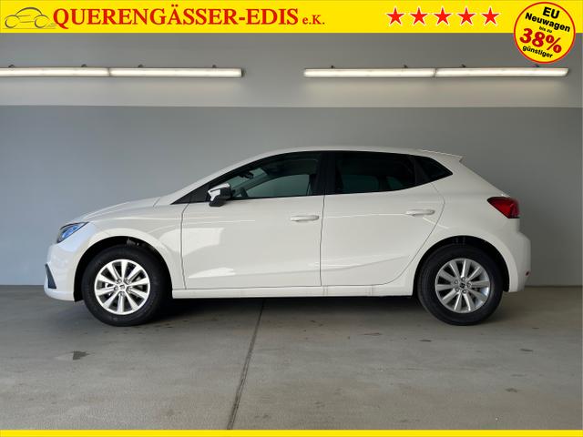 Seat / Ibiza / Wei&szlig; / / / 80PS Kessy+Kamera+Climatronic+PDC+Sitzheizung+App-Connect