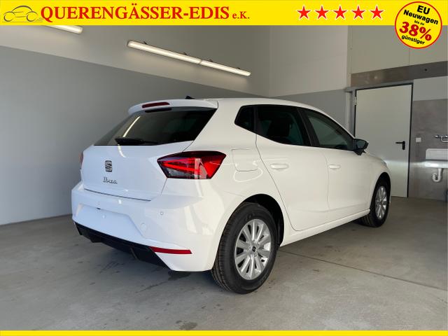 Seat / Ibiza / Wei&szlig; / / / 80PS Kessy+Kamera+Climatronic+PDC+Sitzheizung+App-Connect