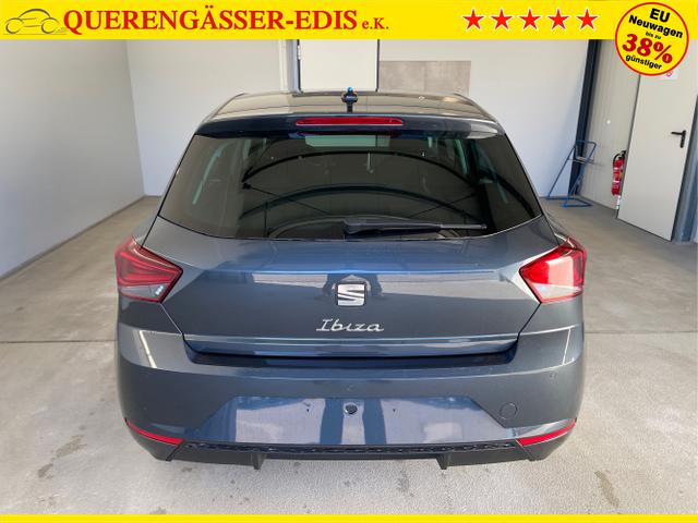 Seat / Ibiza / Grau / / / 80PS Kessy+Kamera+Climatronic+PDC+Sitzheizung+App-Connect