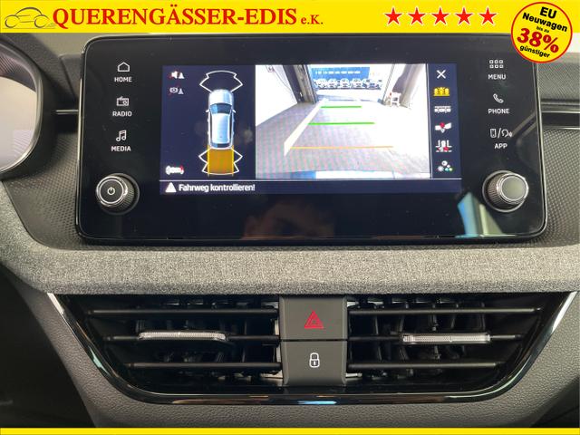 Skoda / KAMIQ / Grau / / / 115PS DSG AHK+Kamera+Kessy+PDC+Winterpaket+Alu16+GVL