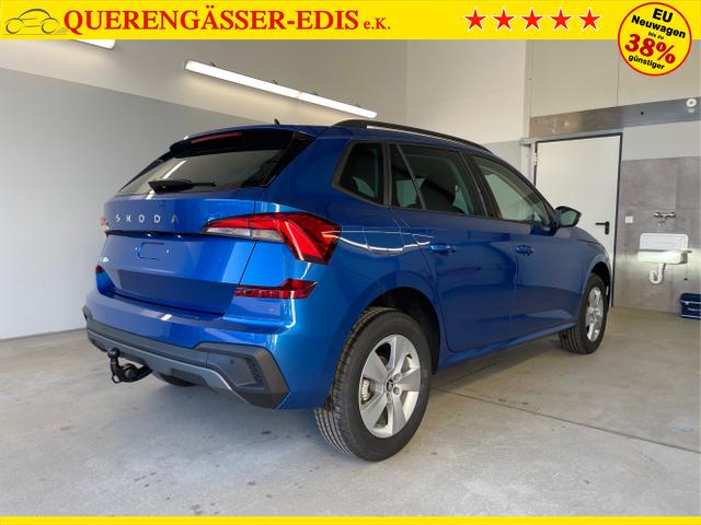 Skoda / KAMIQ / Blau / / / 115PS DSG AHK+Kamera+Kessy+PDC+Winterpaket+Alu16+GVL
