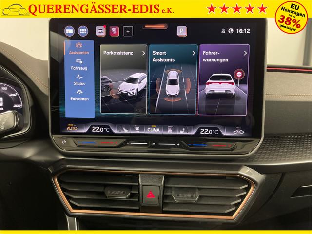 Cupra / Leon Sportstourer / Grau / / / 150PS TDI DSG AHK+Matrix+Navi+Kessy+Kamera+SideAssist+Sitzheiz+Alu18