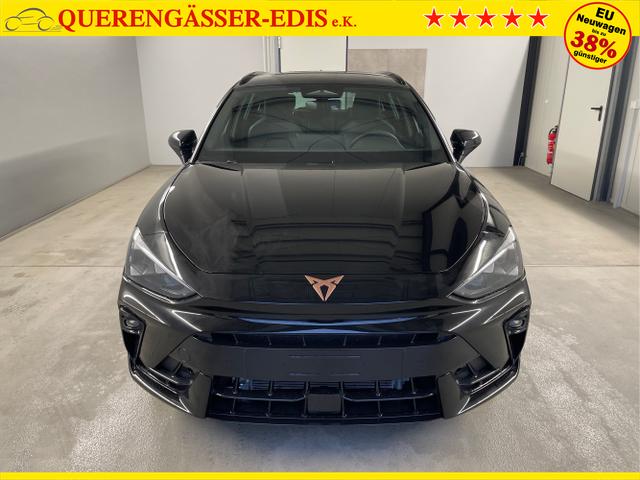 Cupra / Leon Sportstourer / Schwarz / / / 150PS TDI DSG AHK+Matrix+Navi+Kessy+Kamera+SideAssist+Sitzheiz+Alu18