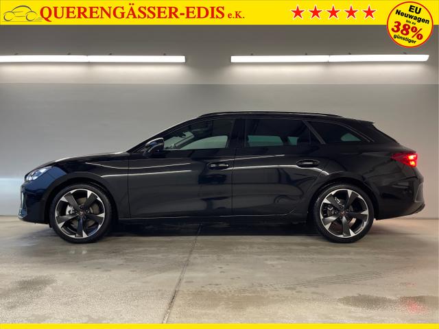 Cupra / Leon Sportstourer / Schwarz / / / 150PS TDI DSG AHK+Matrix+Navi+Kessy+Kamera+SideAssist+Sitzheiz+Alu18