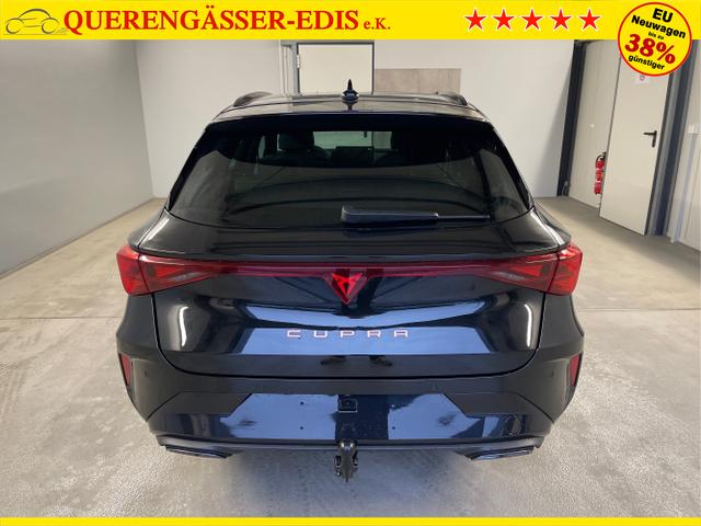 Cupra / Leon Sportstourer / Schwarz / / / 150PS TDI DSG AHK+Matrix+Navi+Kessy+Kamera+SideAssist+Sitzheiz+Alu18