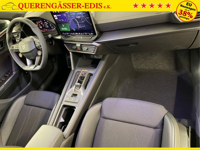 Cupra / Leon Sportstourer / Schwarz / / / 150PS TDI DSG AHK+Matrix+Navi+Kessy+Kamera+SideAssist+Sitzheiz+Alu18